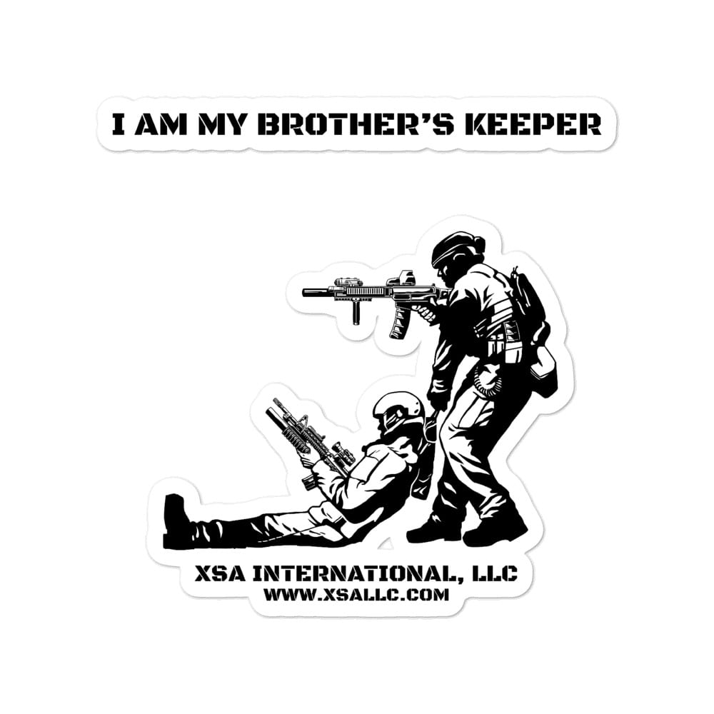 Brother's Keeper Stickers XSA International, LLC